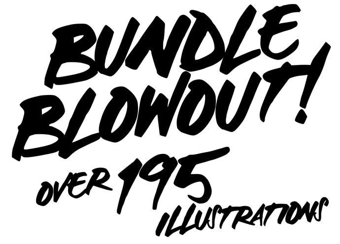 BUNDLE BLOWOUT - Every Digital Illustration Bundle Available